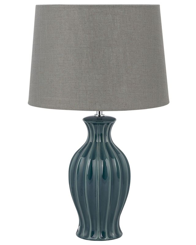 Lampa stołowa Samina Ceramika Szary 1 szt.