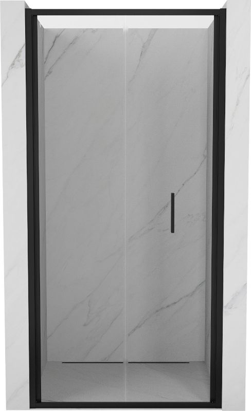 Drzwi prysznicowe składane Mexen Exo czarne 65x200 cm 1 szt.