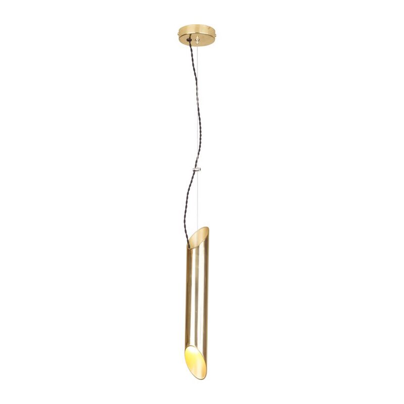 Lampa wisząca Milagro Libra 1xE14 czarna złota 1 szt.