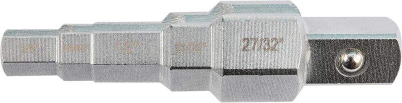 Klucz sztorcowy Yato trzpień 1/2" rozmiar 9,6 / 11,6 / 12,6 / 16,4 / 21 mm