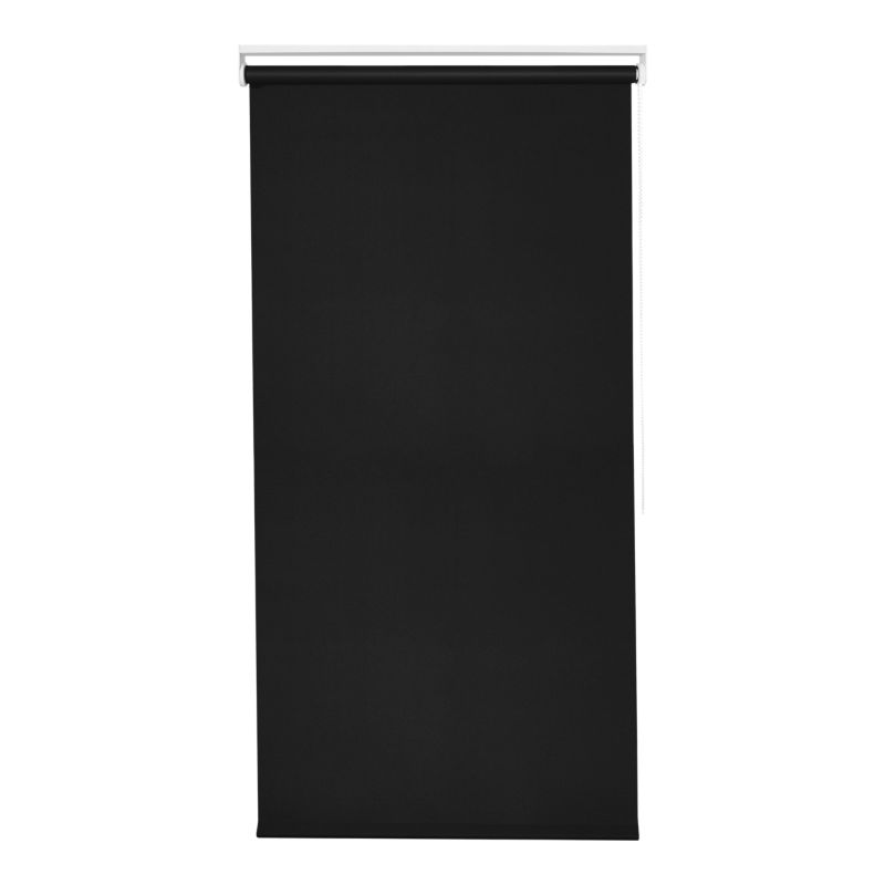Roleta GoodHome Boreas 52 x 160 cm czarna