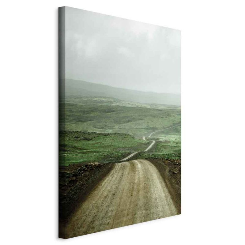 Obraz Artgeist Droga przez równiny 40 x 60 cm płótno włoskie 1 szt