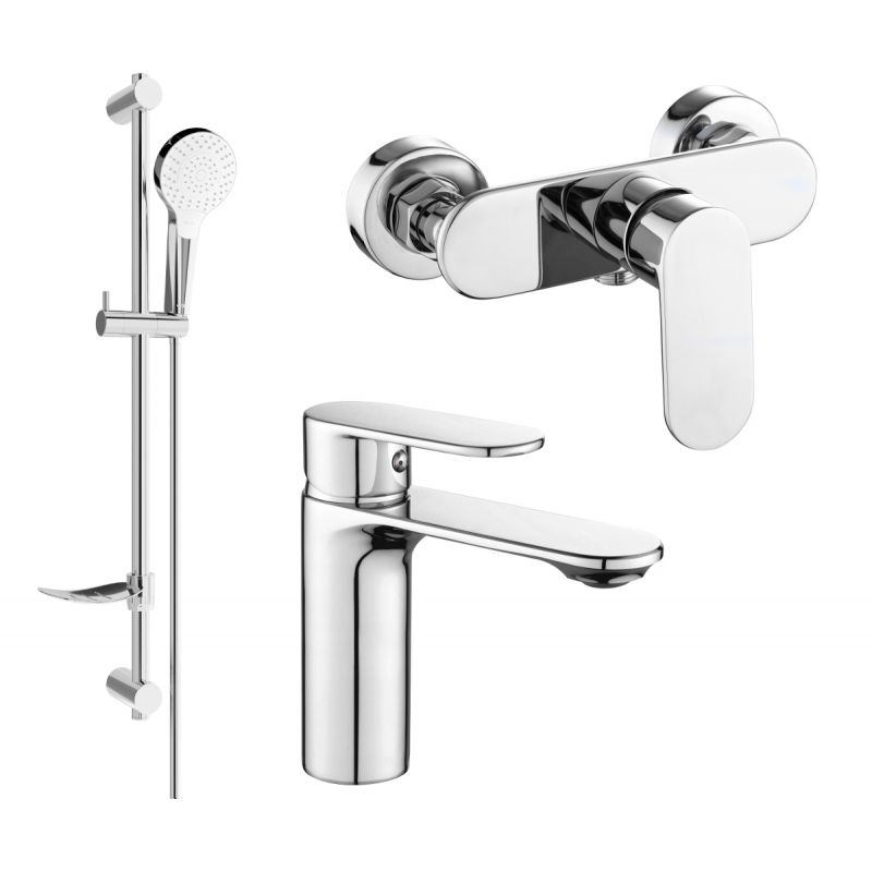 Zestaw prysznicowy Mexen Milo chrom 71304DF05-00 1 szt.