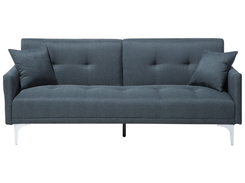 Sofa rozkładana Lucan Ciemnoniebieski 1 szt.