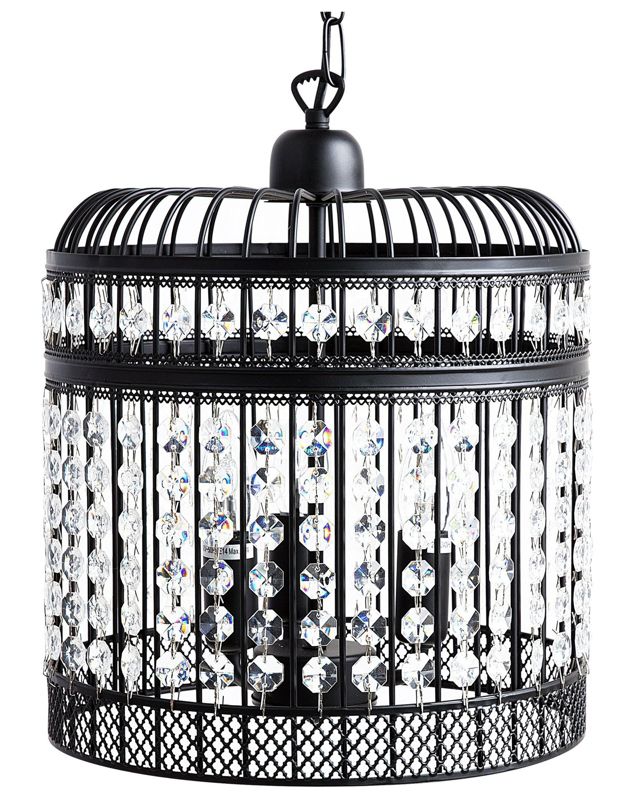 Lampa wisząca Celon Metal Czarny 1 szt.