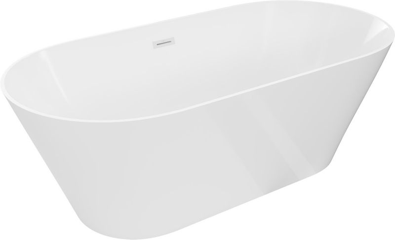 Wanna wolnostojąca Mexen Luna Slim biała 170x75 cm 52041707500-201 szt.