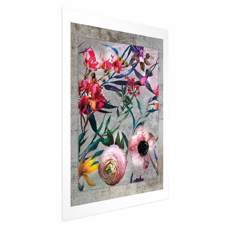Plakat Artgeist Rustykalne kwiaty 21x30 cm bez ramy 1 szt