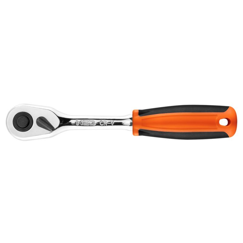 Grzechotka NEO TOOLS 1/4", 45 zębów , prosta, 155mm 1 szt