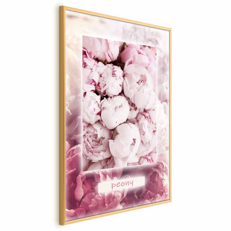 Plakat Artgeist Delikatność wiosny 60x90 cm z ramą złotą 1 szt