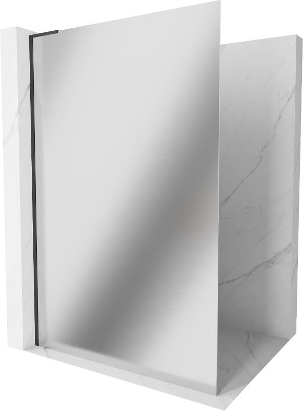 Ścianka prysznicowa walk-in Mexen Kioto L czarna 90x200 cm 800-090-103-70-50 1 szt.