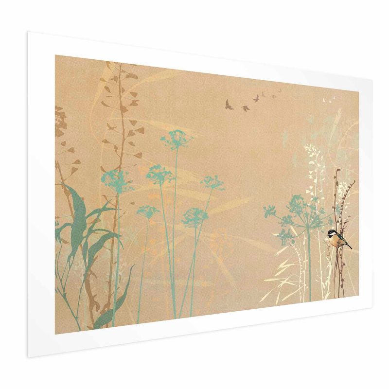 Plakat Artgeist Ptaszek na łące 90x60 cm bez ramy 1 szt