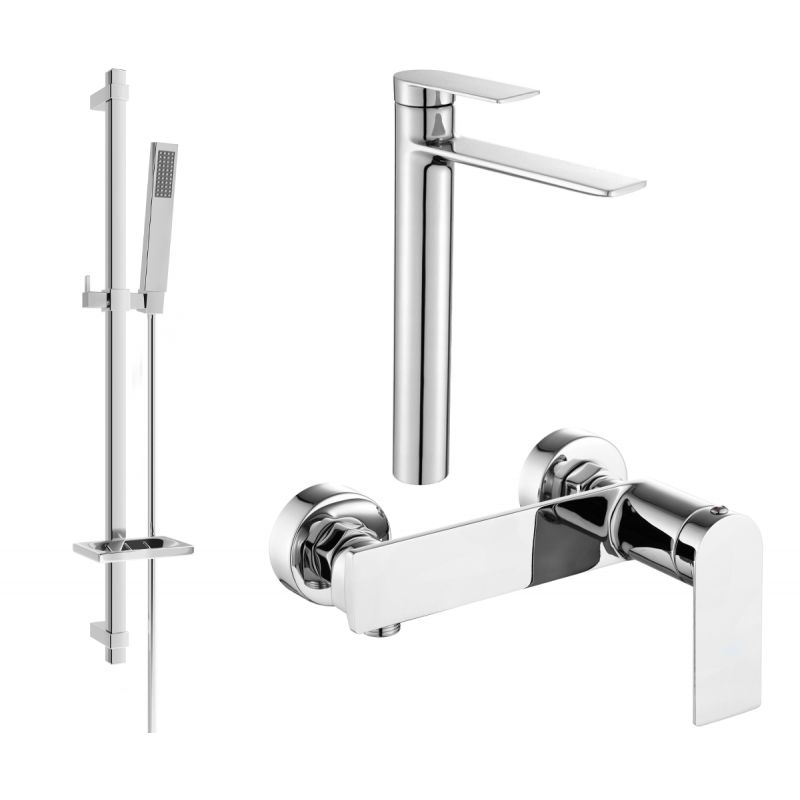 Zestaw prysznicowy Mexen Zero chrom 71114DQ02-00 1 szt.
