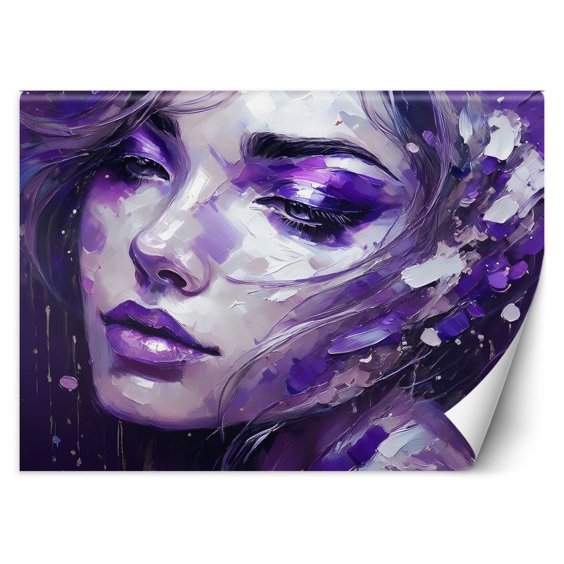 Fototapeta Feeby Kobieta Abstrakcja Fioletowy 250x175 1 szt