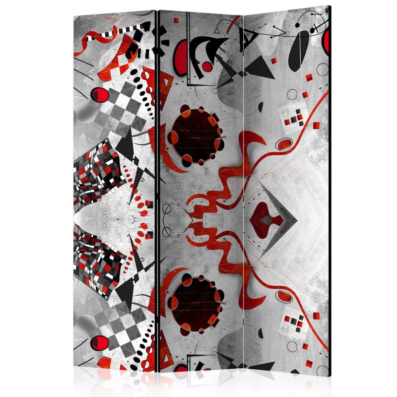 Parawan dwustronny Artgeist Abstrakcje 135x172 cm Abstrakcje 1 szt