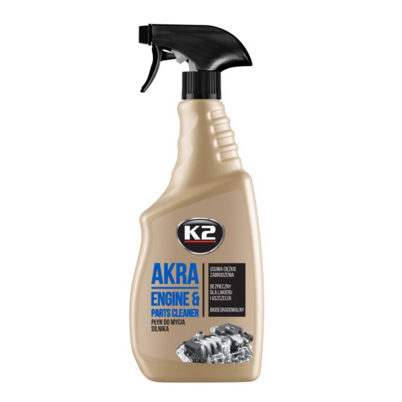 Płyn K2 Akra myje silnik i części 750 ml