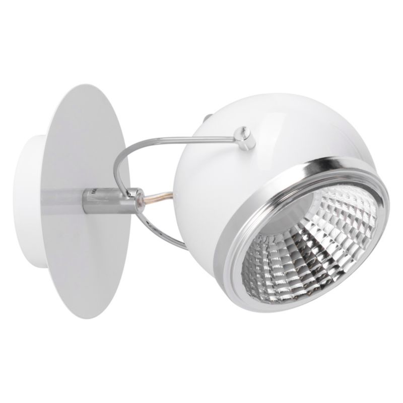 Kinkiet SPOT Light 1xGU10 LED 6W Klasyczna Biel w Minimalistycznym Stylu, Polski Producent, 1 szt.