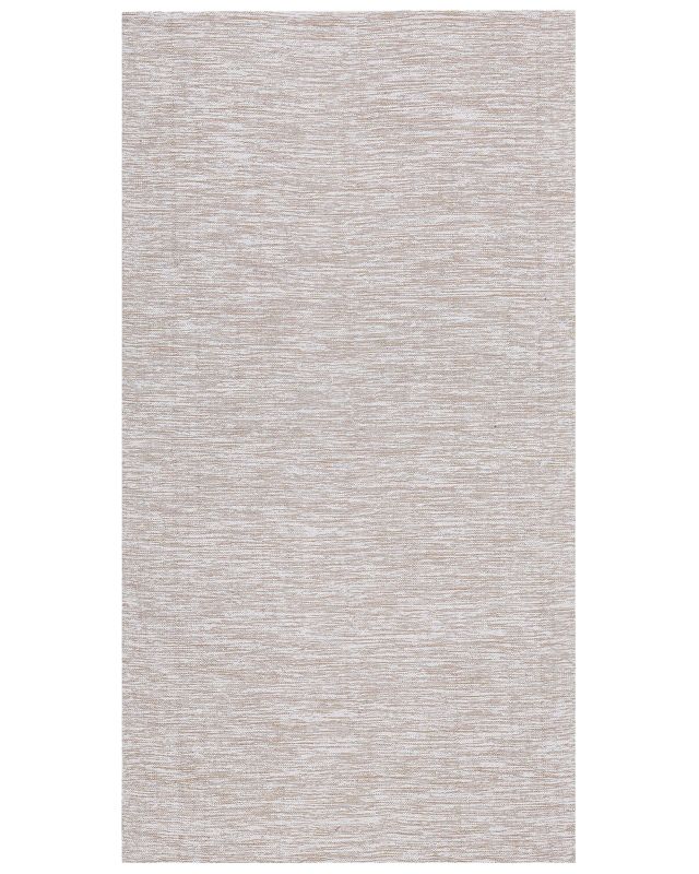 Dywan bawełniany 80 x 150 cm beżowy Derince 1 szt.