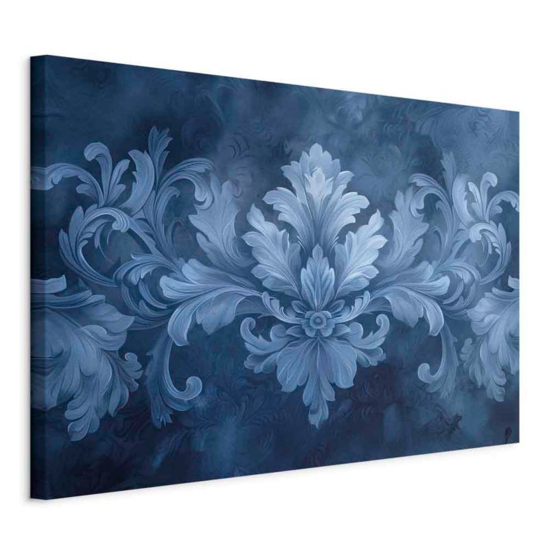 Obraz Artgeist Błękitny ornament 120 x 80 cm flizelina 1 szt