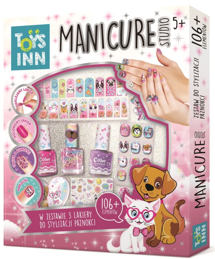 Manicure Studio 3 lakiery Pets STnux
