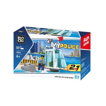 Klocki Blocki KB0652 POLCJA 2W1