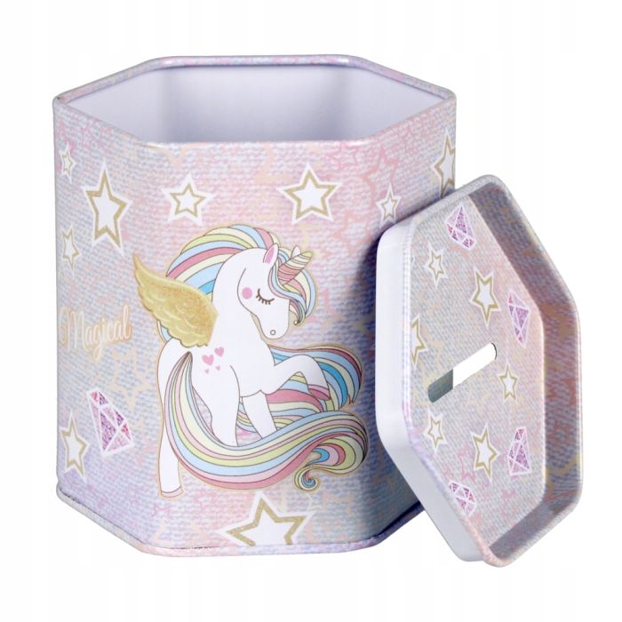 SKARBONKA MET HEKS UNICORN STK PB 6/24