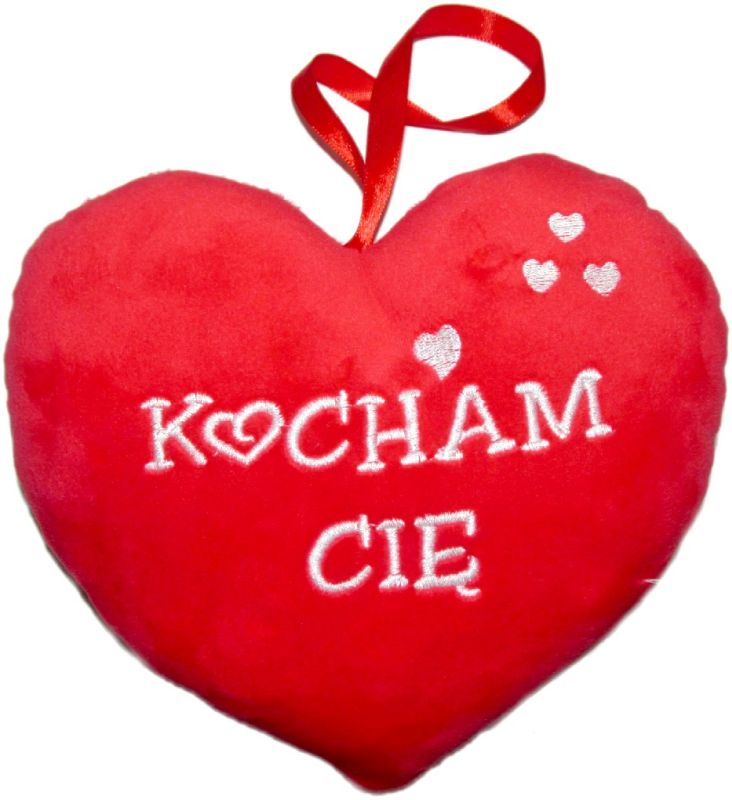 SERCE 'KOCHAM CIE' 25 CM 162328 W