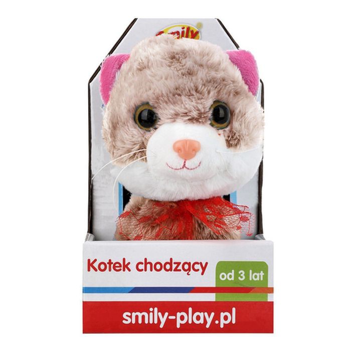 KOTEK CHODZĄCY BRĄZOWY SMILY PLAY 30/60