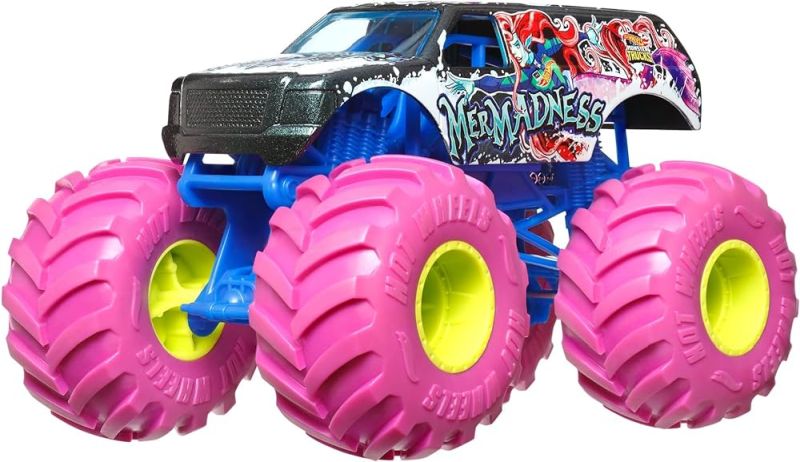 Hot Wheels - Monster Trucks 1:24 - Mermadness Hkm59
