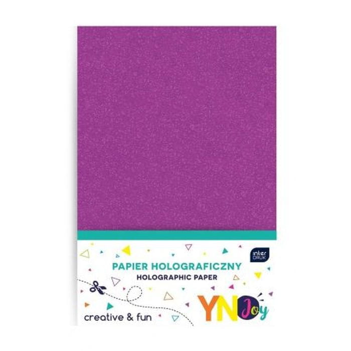 YNJ Papier dekoracyjny HOLO 10szt.