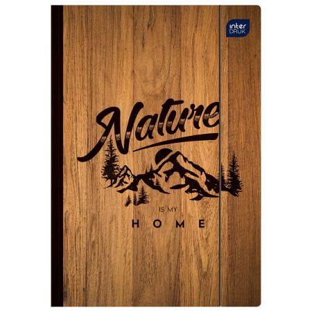 TECZKA Z GUMKĄ A4+ LUX UV NATURE @