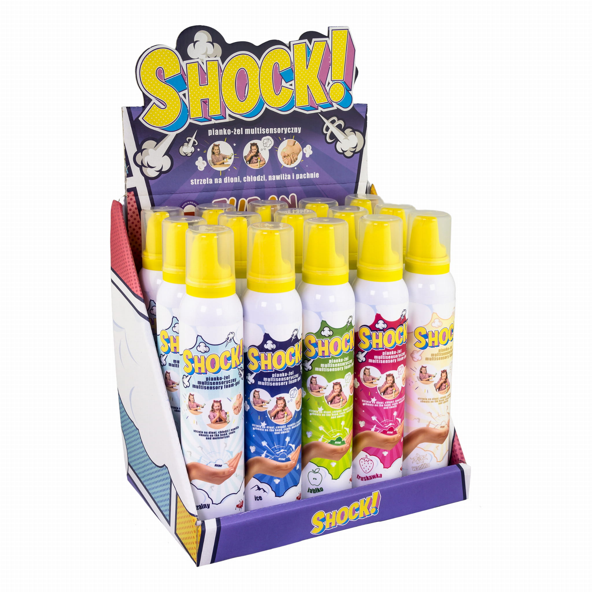 Tuban SHOCK pianko-żel multisensoryczny