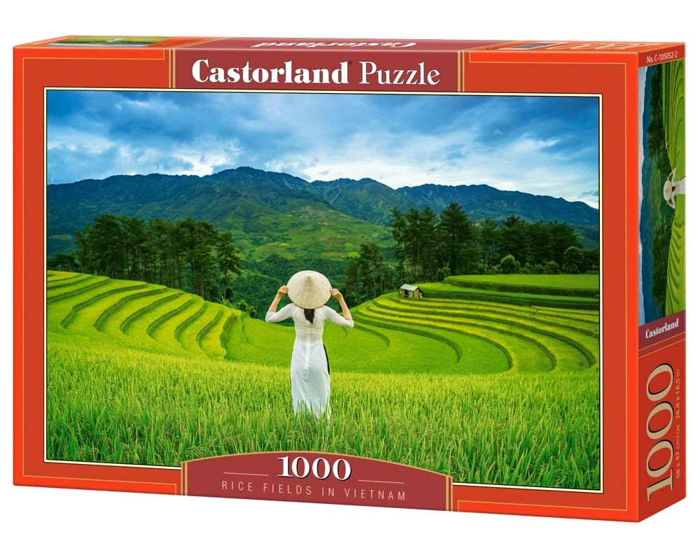 Puzzle 1000 el. Rice Fields in Vietnam