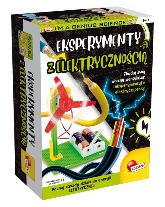 Eksperymenty z elektrycznością I"M A Genius Lisciani