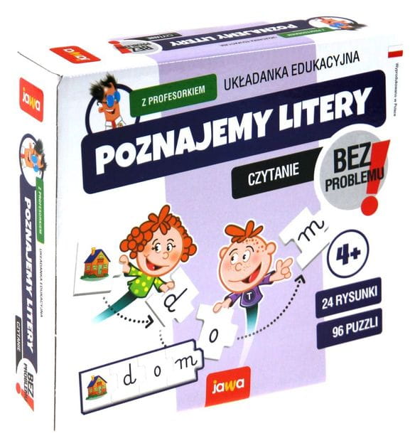 POZNAJEMY LITERY Z PROFESORKIEM