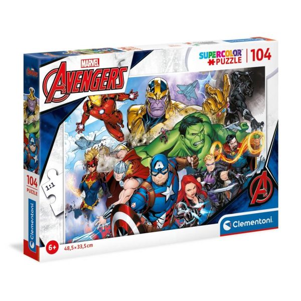 Clementoni Puzzle 104 el. Avengers