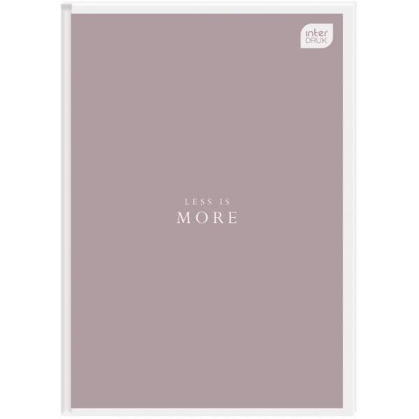 Brulion A4 96 Mat+UV Less Is More Interdruk