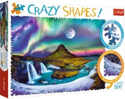 Puzzle 600 el. Zorza Nad Islandią Trefl