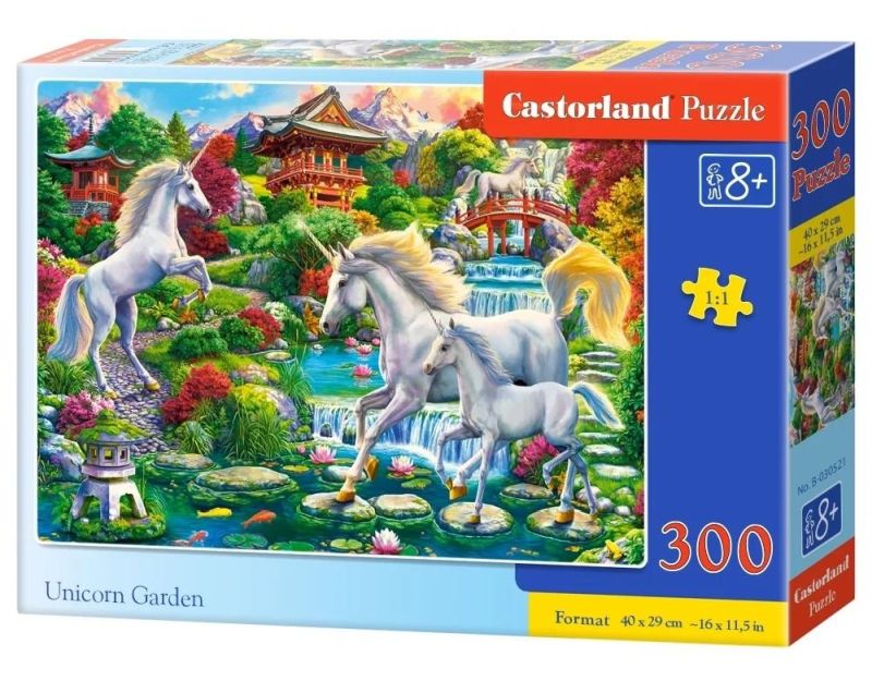Puzzle 300 el. Unicorn Garden