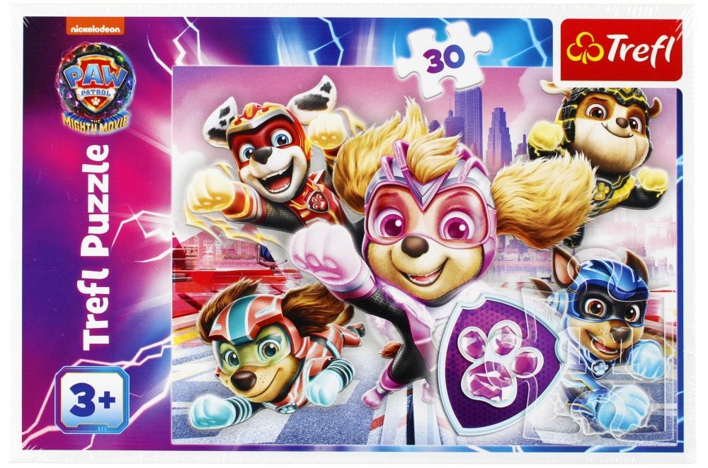Puzzle 30 el. Bohaterowie Miasta Psi Patrol