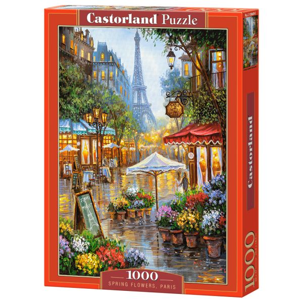 Castorland Puzzle 1000 el. Spring Flowers Paris