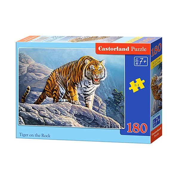 Puzzle 180 el. B-018451 Tiger on the Rock @