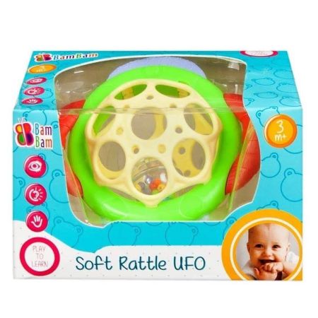 BAM BAM MIĘKKA GRZECHOTKA UFO