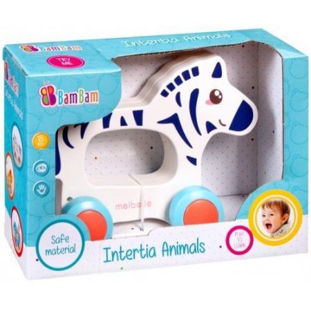 Bam Bam Zebra na kółkach
