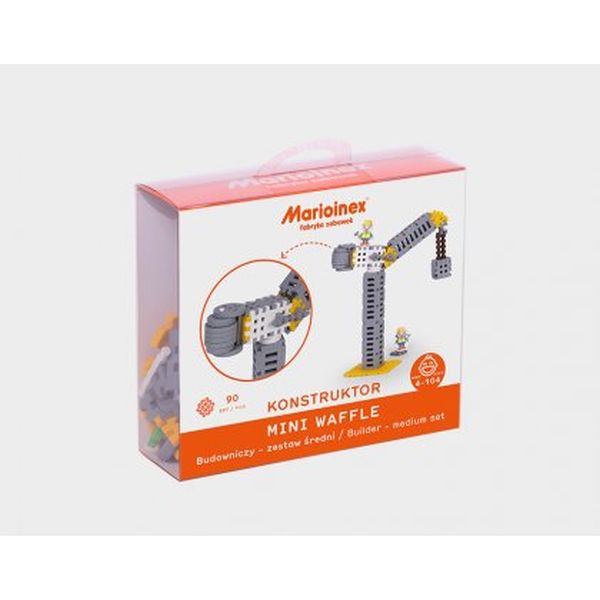 Marioinex Mini Waffle - Zestaw Budowniczy - 90 elementów