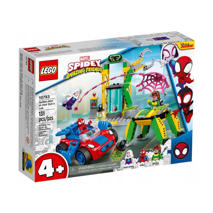 Lego Marvel, Spider-Man w laboratorium Doca Ocka, 10783