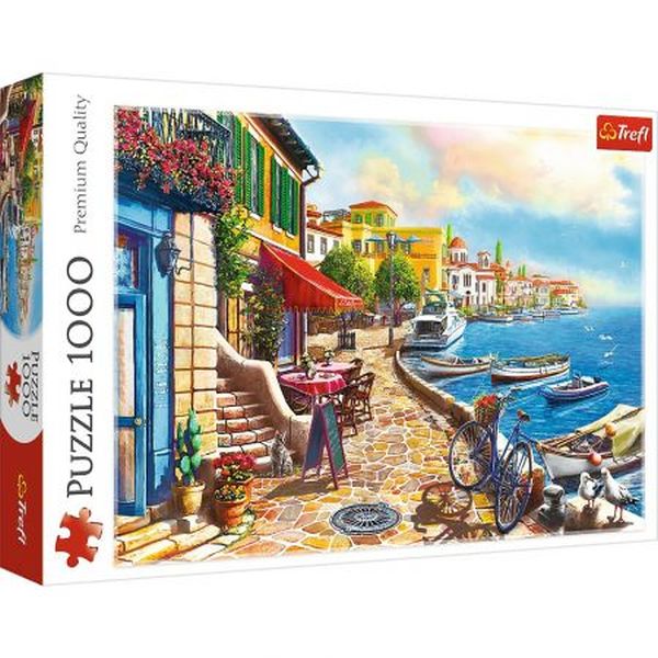 PUZZLE 1000 SŁONECZNY BULWAR Trefl