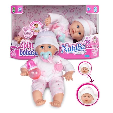 LALKA NATALIA ŚPIĄCY BOBASEK 35CM