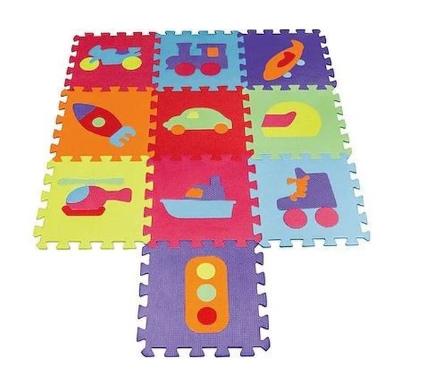 MATA PIANKOWA POJAZDY SMILY PLAY 1/12