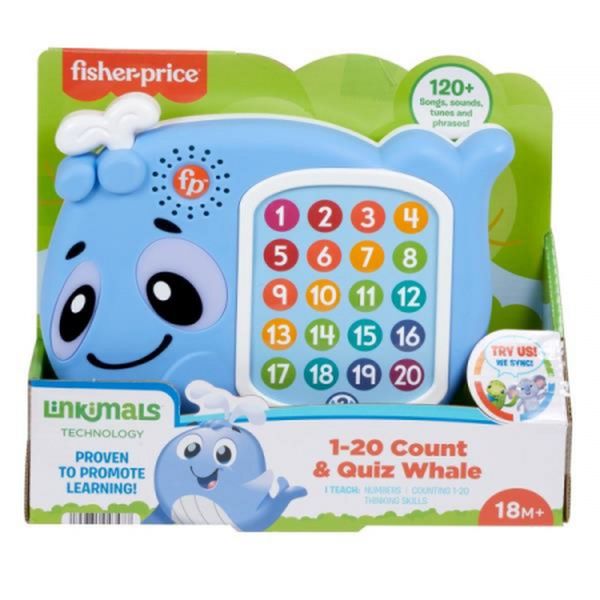 Fisher Price Linkimals Edukacyjny Wieloryb HJR69