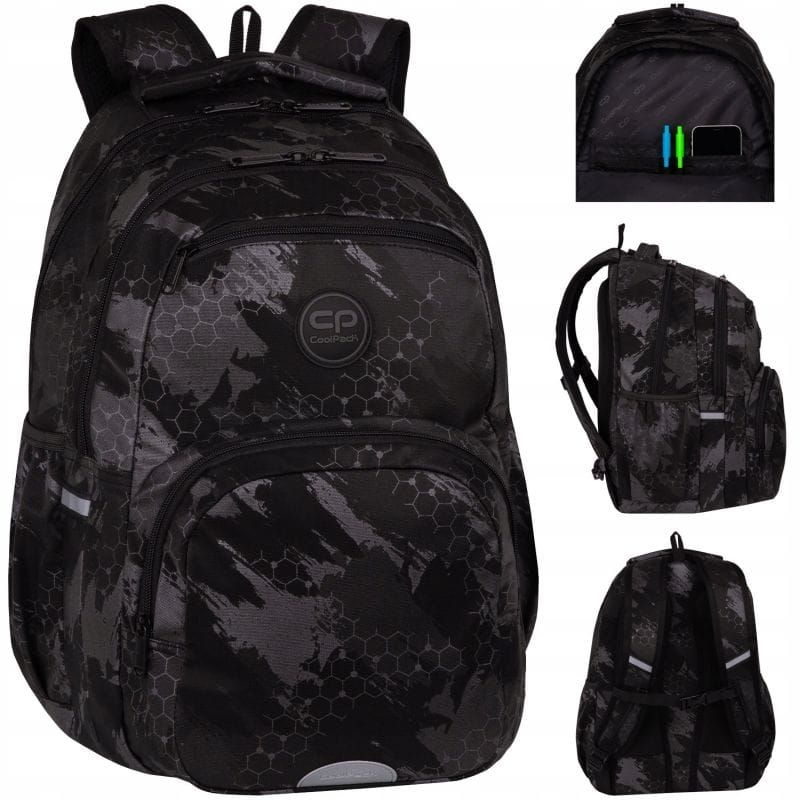 CoolPack Pick Plecak Młodzieżowy TRACE GRAY